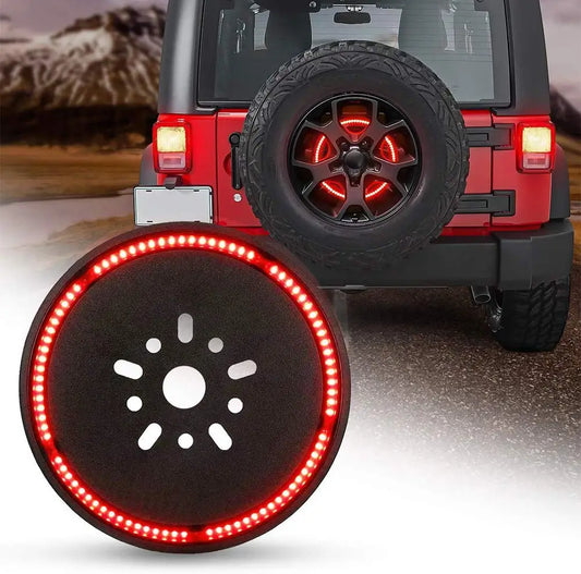 Spare Tire Brake Light For Jeep Wrangler TJ JK JL Unlimited Rubicon Sahara X Sport 1996-2023