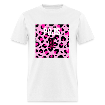 Unisex PGJS Animal Print T-Shirt - white