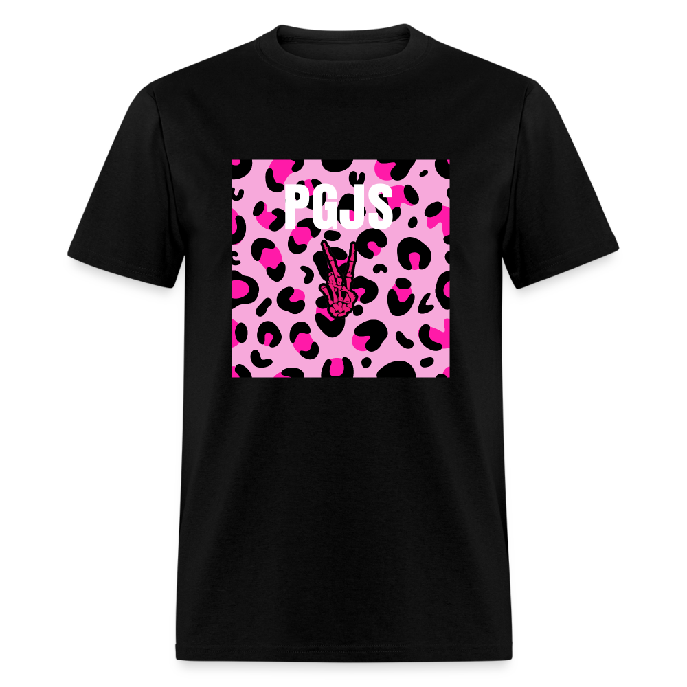 Unisex PGJS Animal Print T-Shirt - black