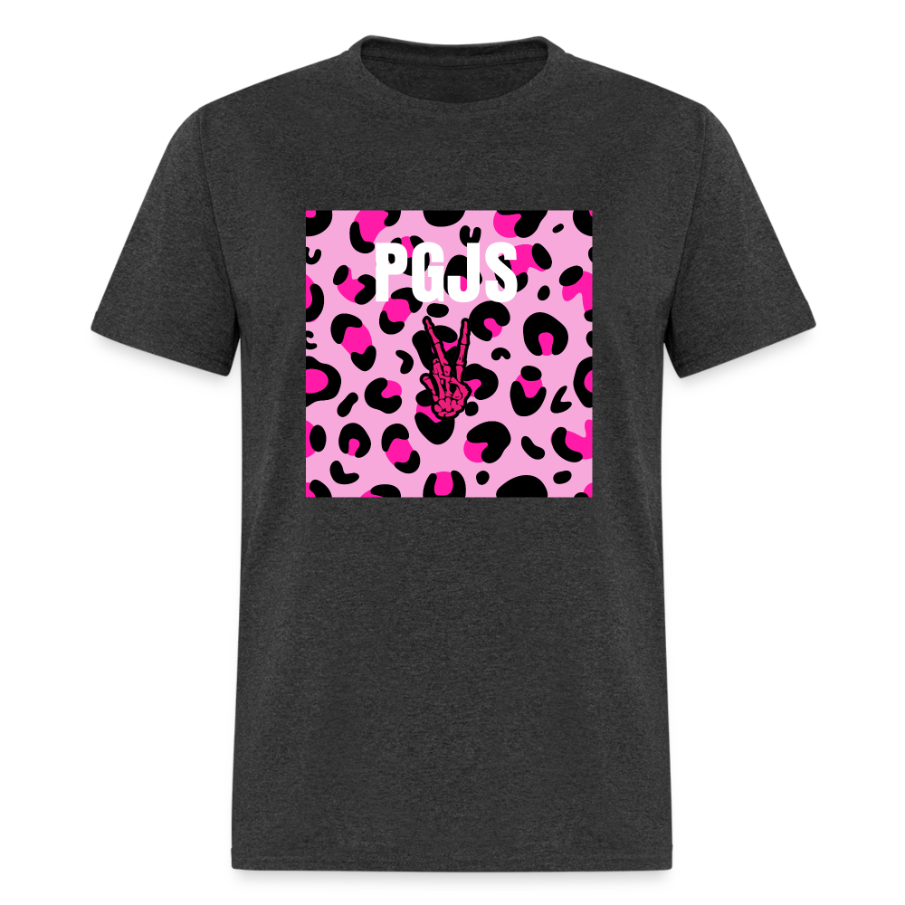 Unisex PGJS Animal Print T-Shirt - heather black