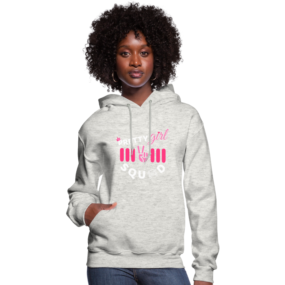 PGJS Logo Women's Hoodie - heather oatmeal