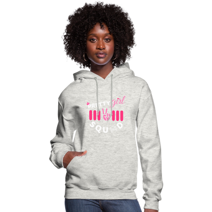 PGJS Logo Women's Hoodie - heather oatmeal