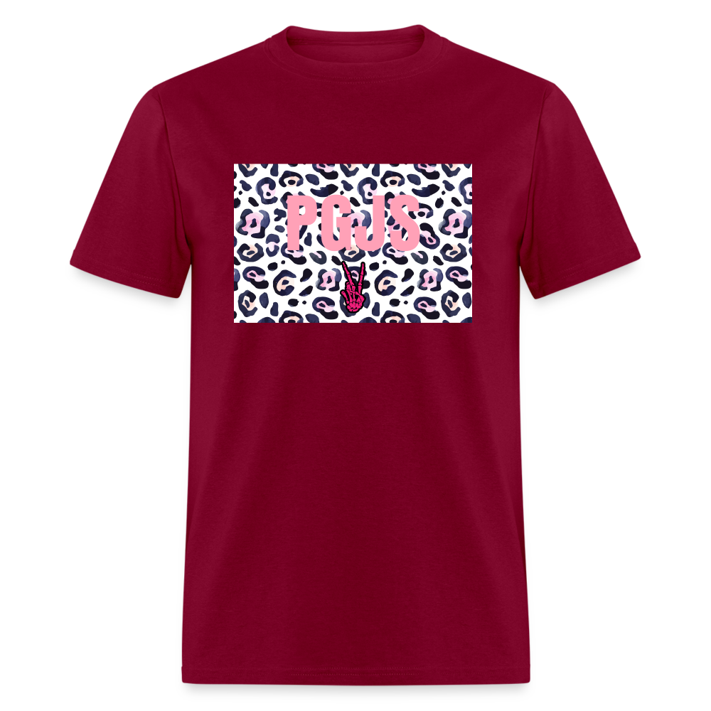 PGJS Logo AP Unisex Classic T-Shirt - burgundy