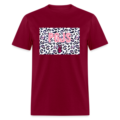 PGJS Logo AP Unisex Classic T-Shirt - burgundy