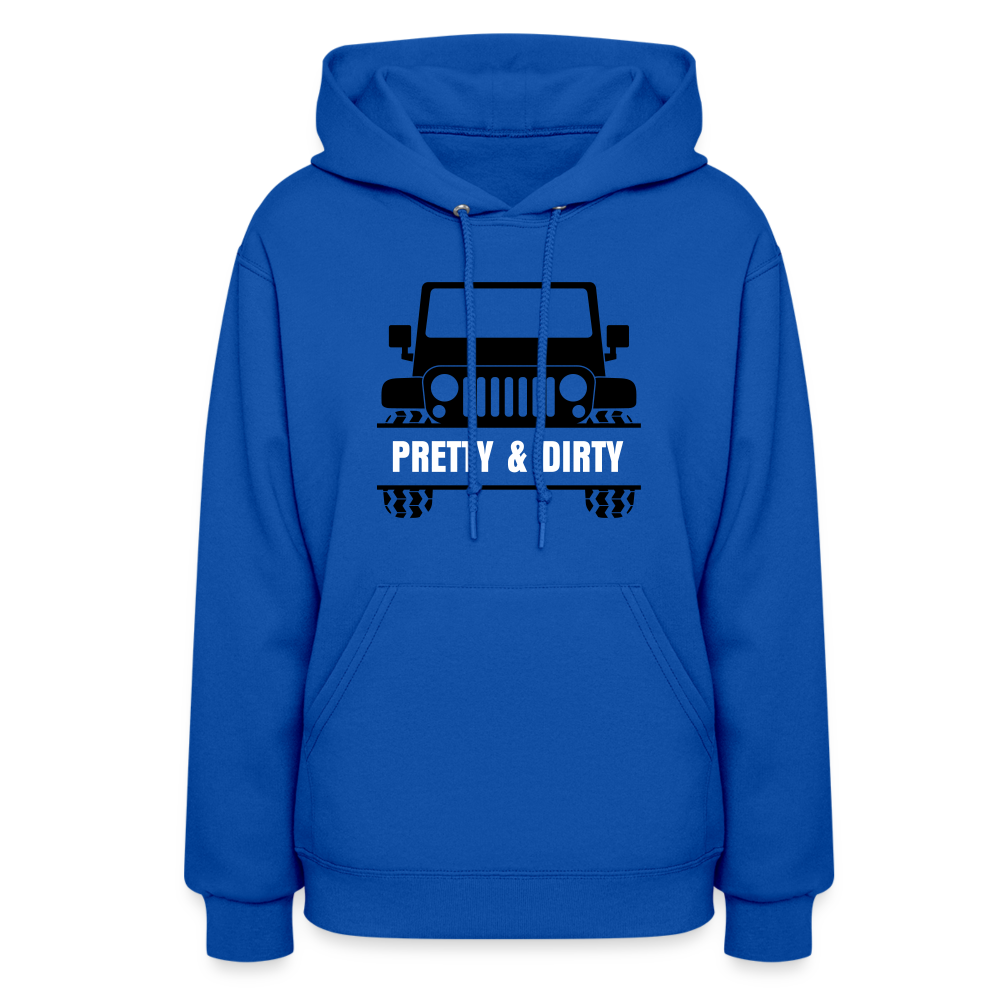 Pretty & Dirty Women's Hoodie - royal blue