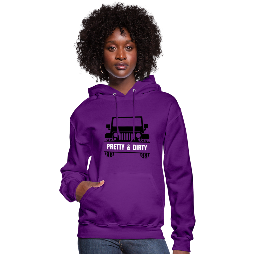 Pretty & Dirty Women's Hoodie - purple