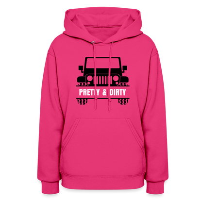 Pretty & Dirty Women's Hoodie - fuchsia