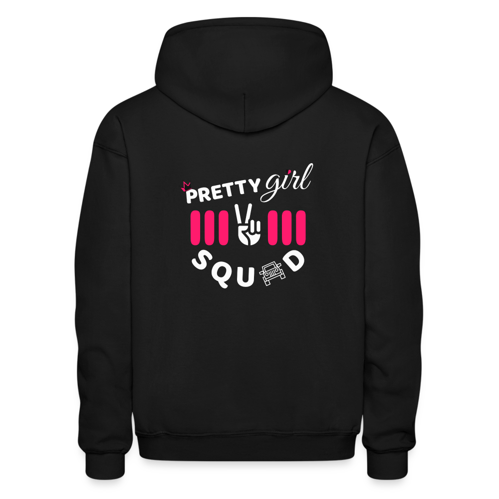 PGJS Pretty & Dirty Adult Hoodie - black