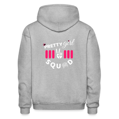 PGJS Pretty & Dirty Adult Hoodie - heather gray