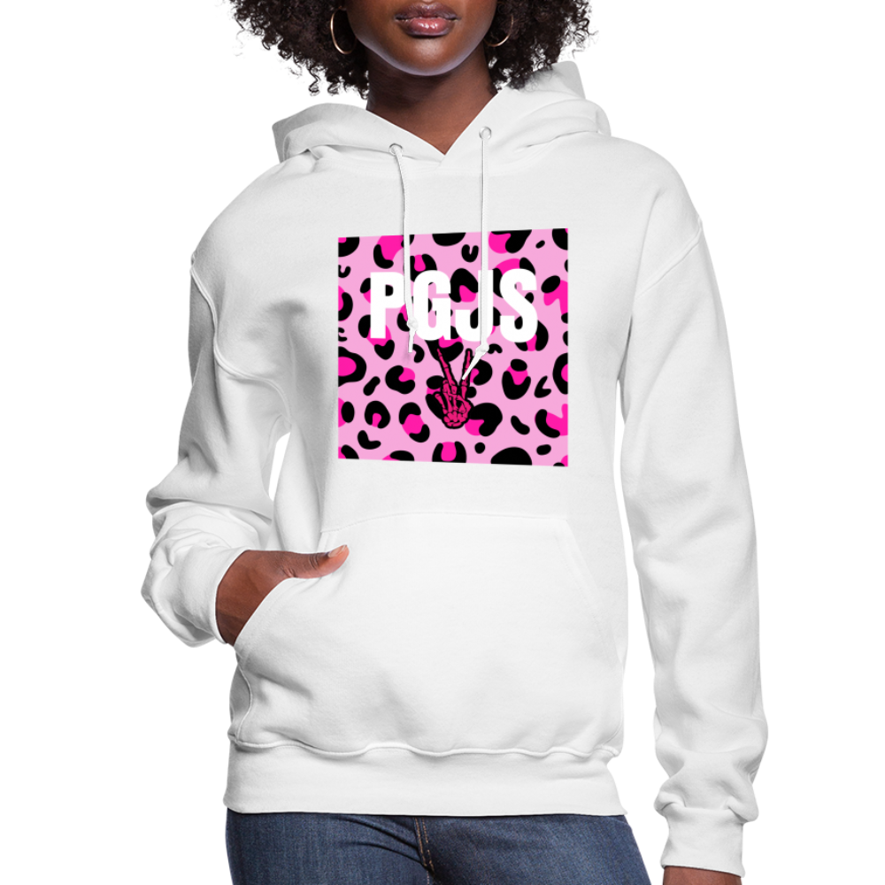 PGJS Animal print Women's Hoodie - white