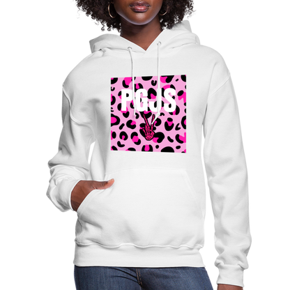 PGJS Animal print Women's Hoodie - white