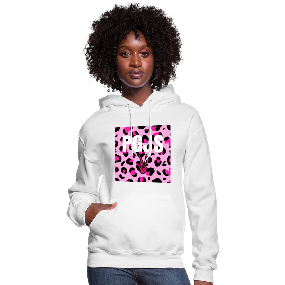 PGJS Animal print Women's Hoodie - white