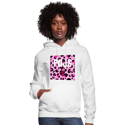 PGJS Animal print Women's Hoodie - white