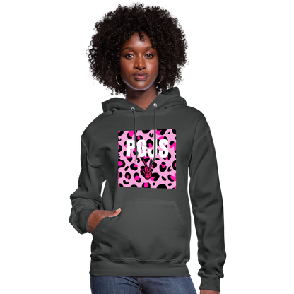 PGJS Animal print Women's Hoodie - asphalt