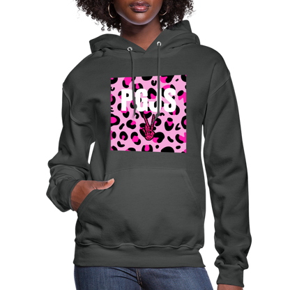 PGJS Animal print Women's Hoodie - asphalt