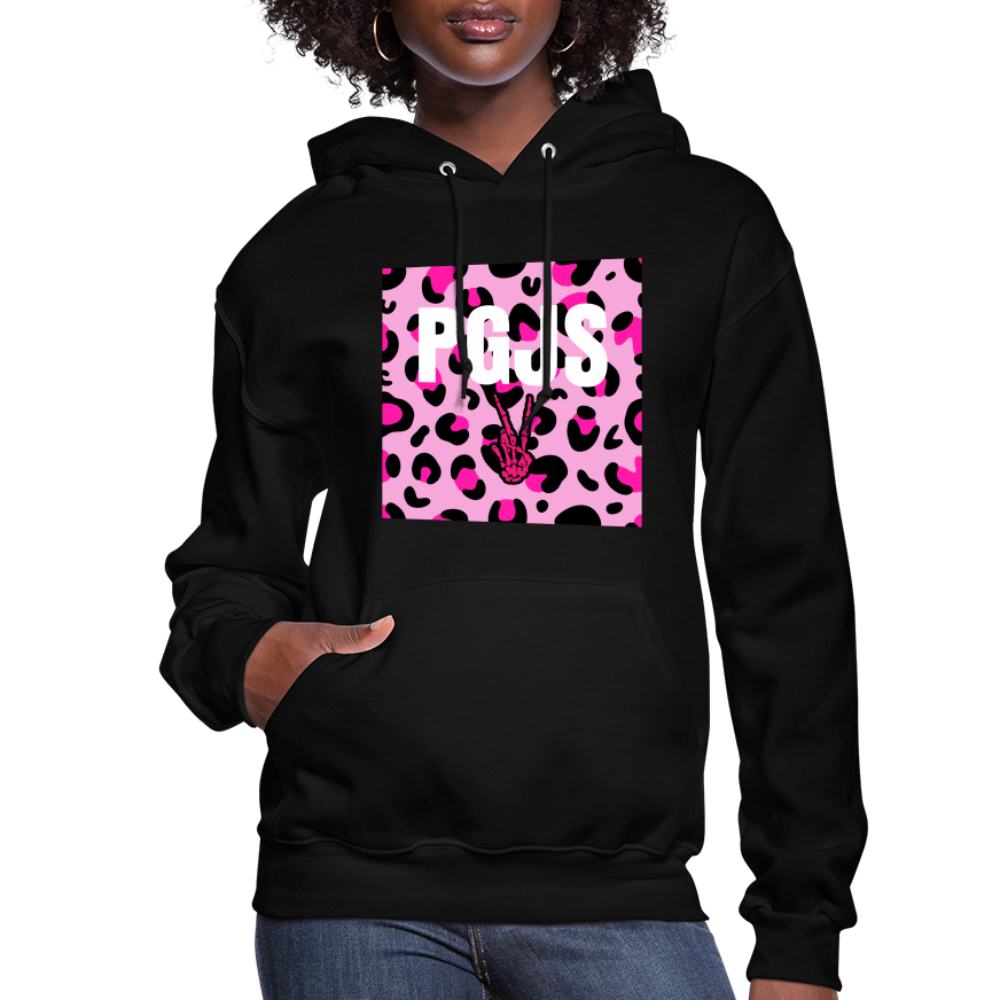 PGJS Animal print Women's Hoodie - black