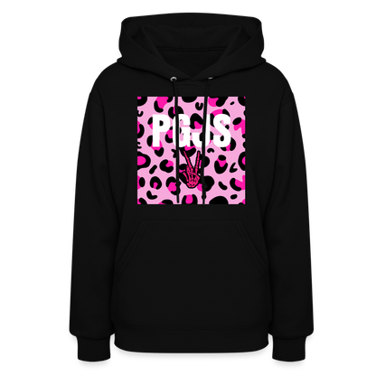 PGJS Animal print Women's Hoodie - black