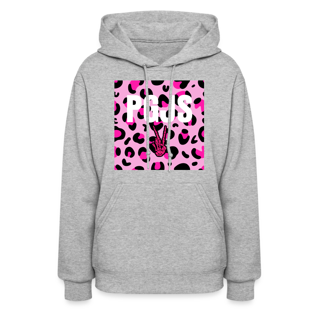 PGJS Animal print Women's Hoodie - heather gray