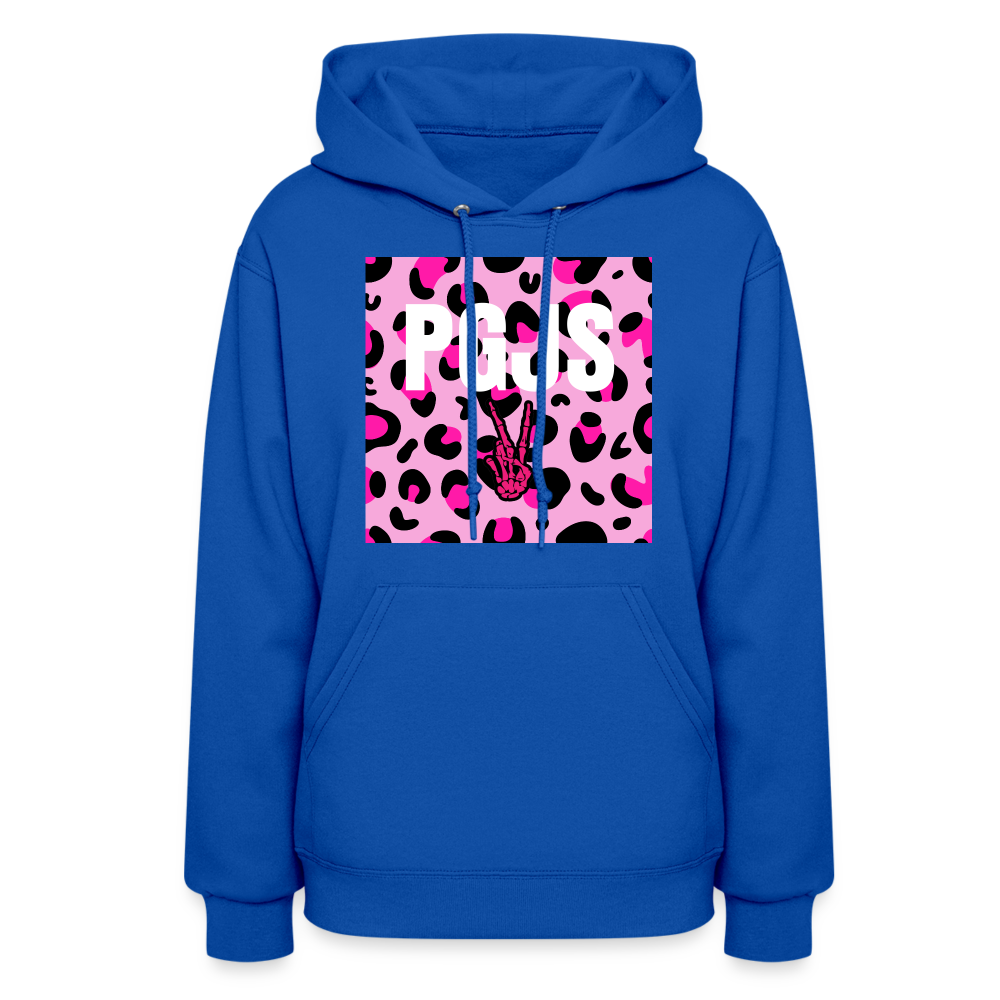 PGJS Animal print Women's Hoodie - royal blue