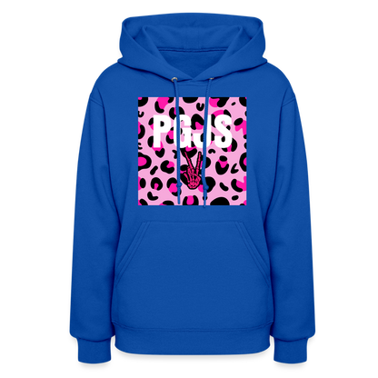 PGJS Animal print Women's Hoodie - royal blue