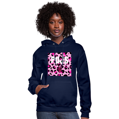 PGJS Animal print Women's Hoodie - navy