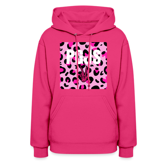 PGJS Animal print Women's Hoodie - fuchsia