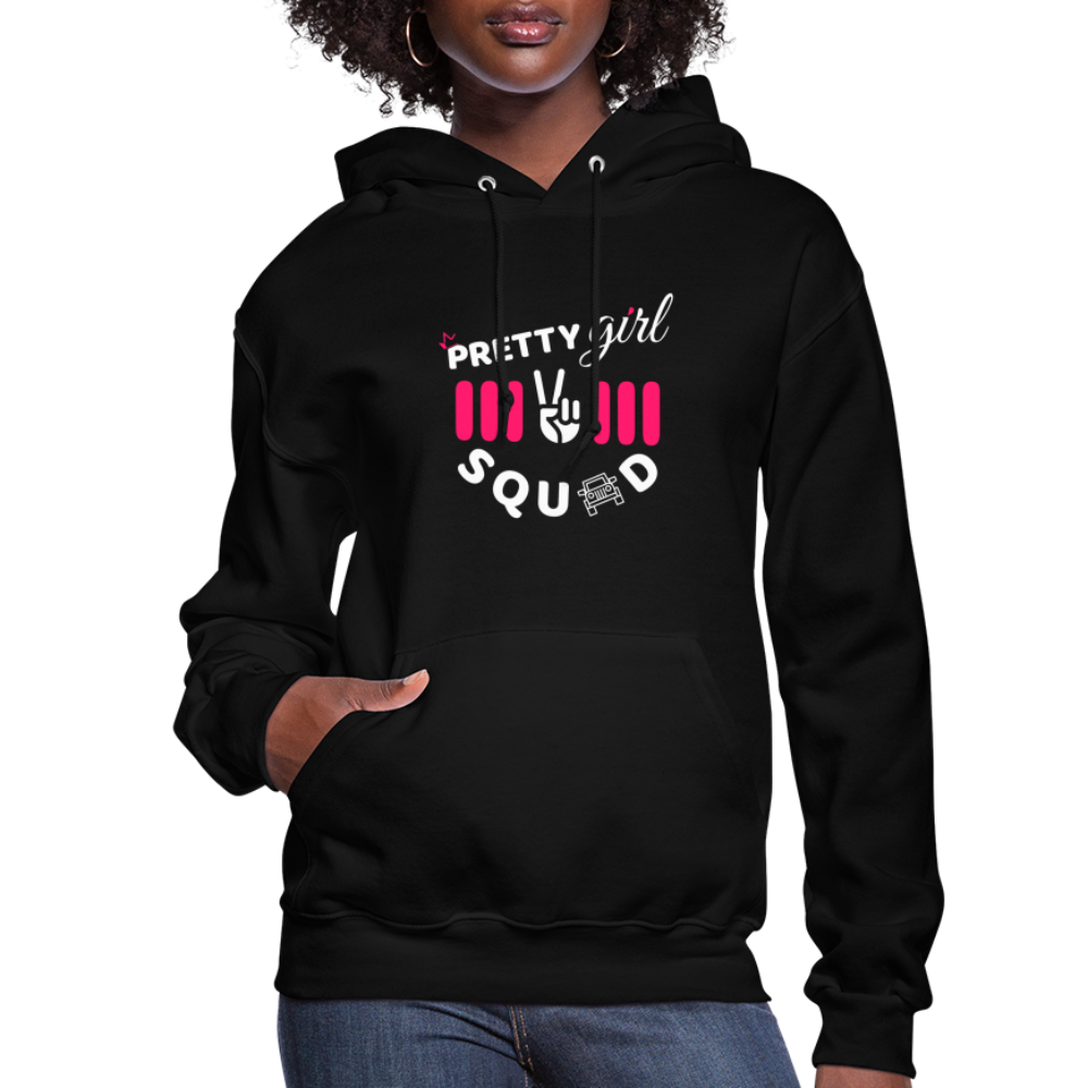 PGJS Logo Women's Hoodie - black