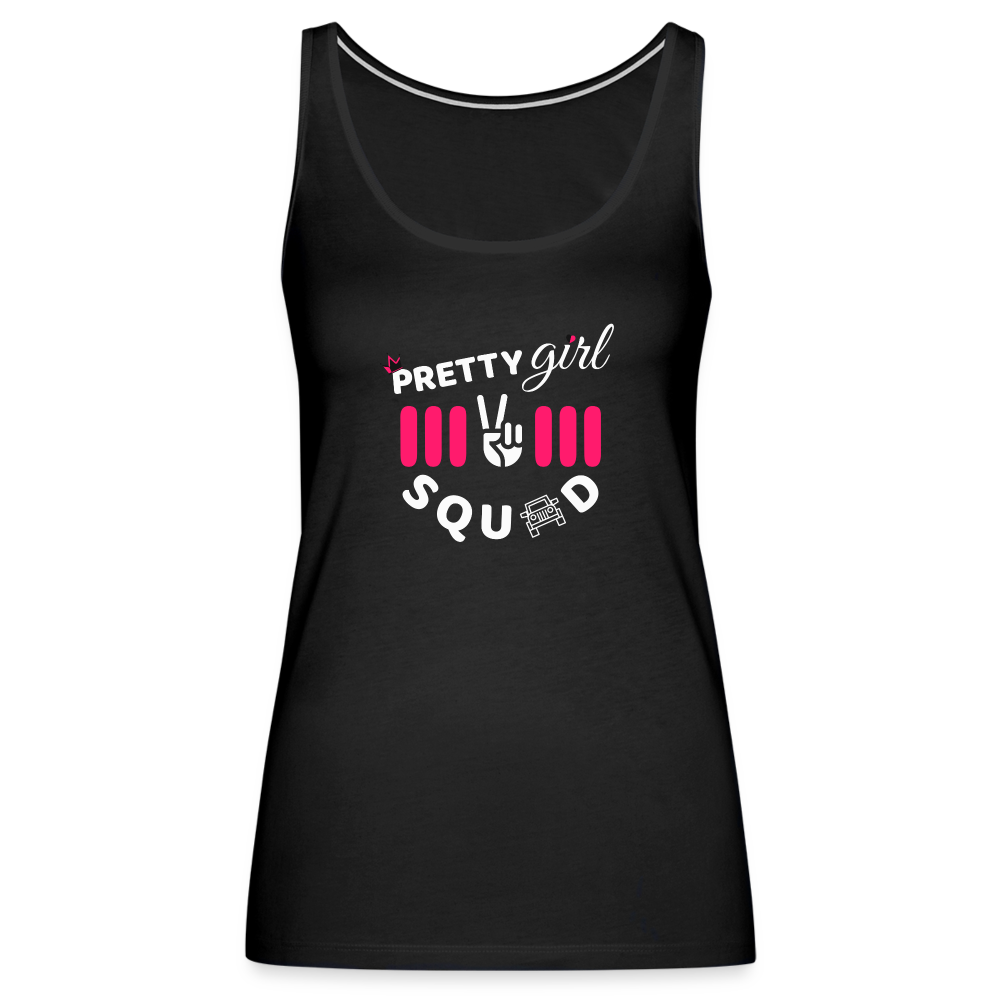 PGJS Logo Women’s Premium Tank Top - black