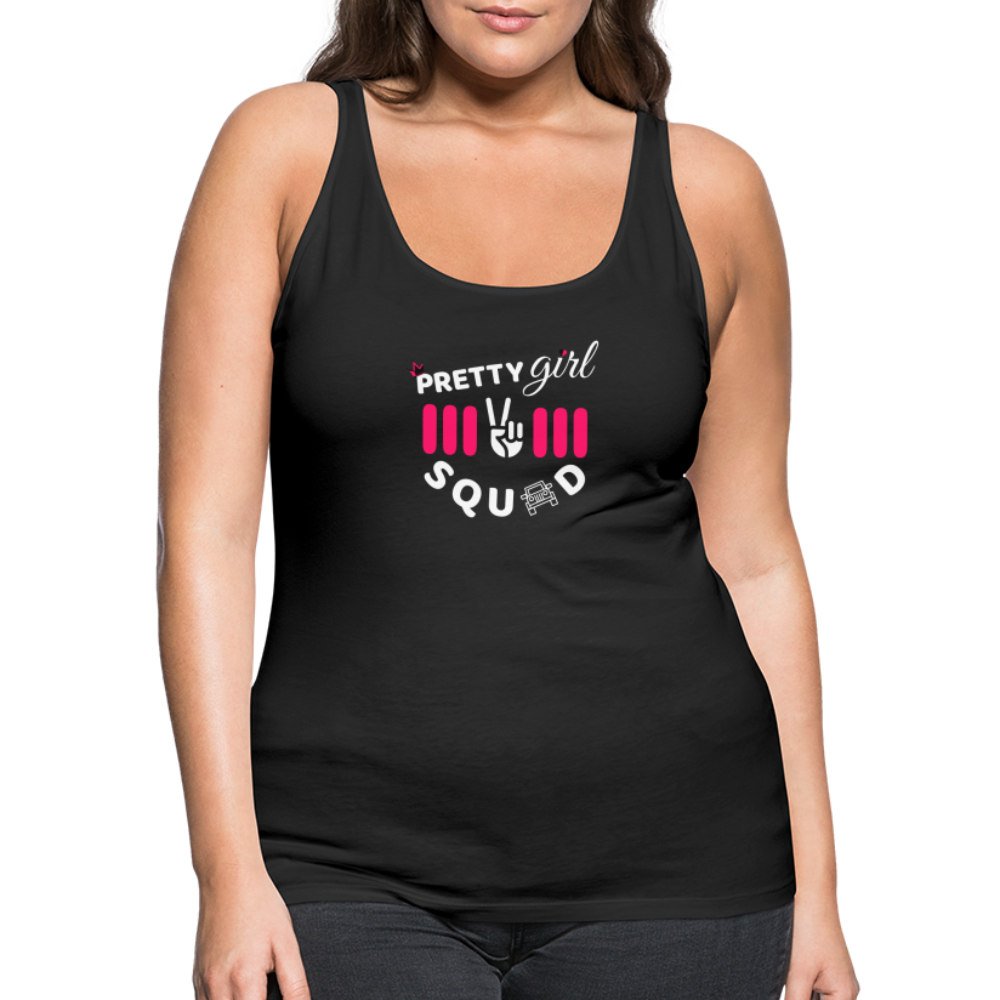 PGJS Logo Women’s Premium Tank Top - black