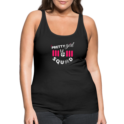 PGJS Logo Women’s Premium Tank Top - black