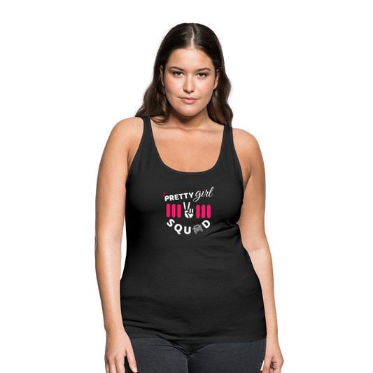 PGJS Logo Women’s Premium Tank Top - black