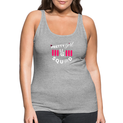 PGJS Logo Women’s Premium Tank Top - heather gray