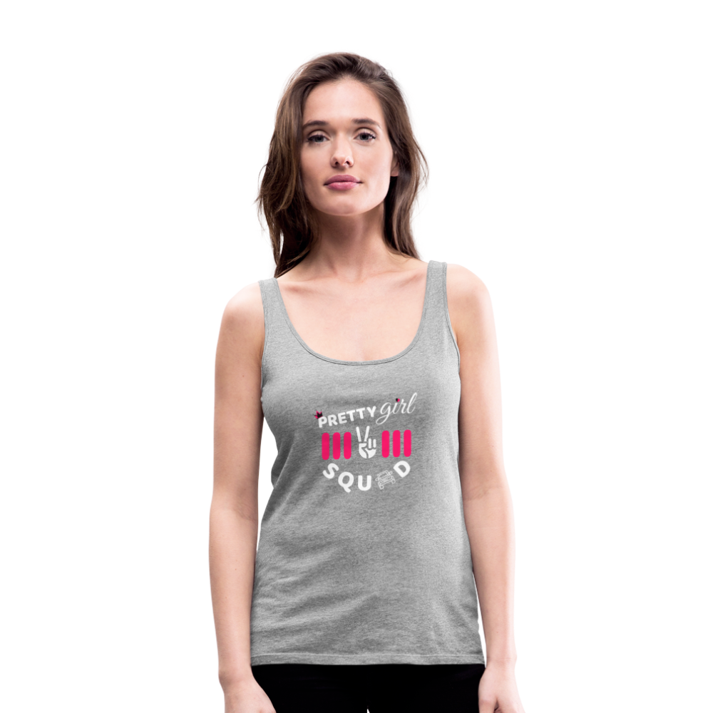 PGJS Logo Women’s Premium Tank Top - heather gray