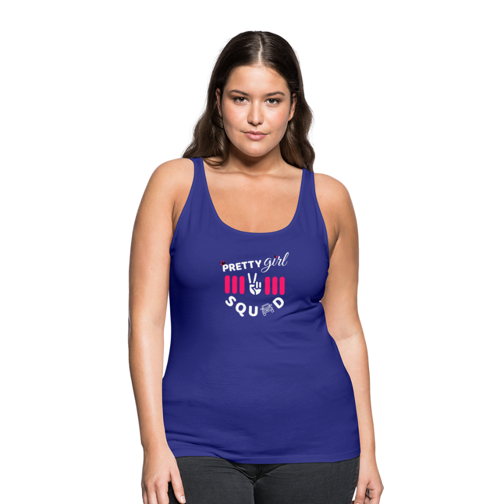 PGJS Logo Women’s Premium Tank Top - royal blue