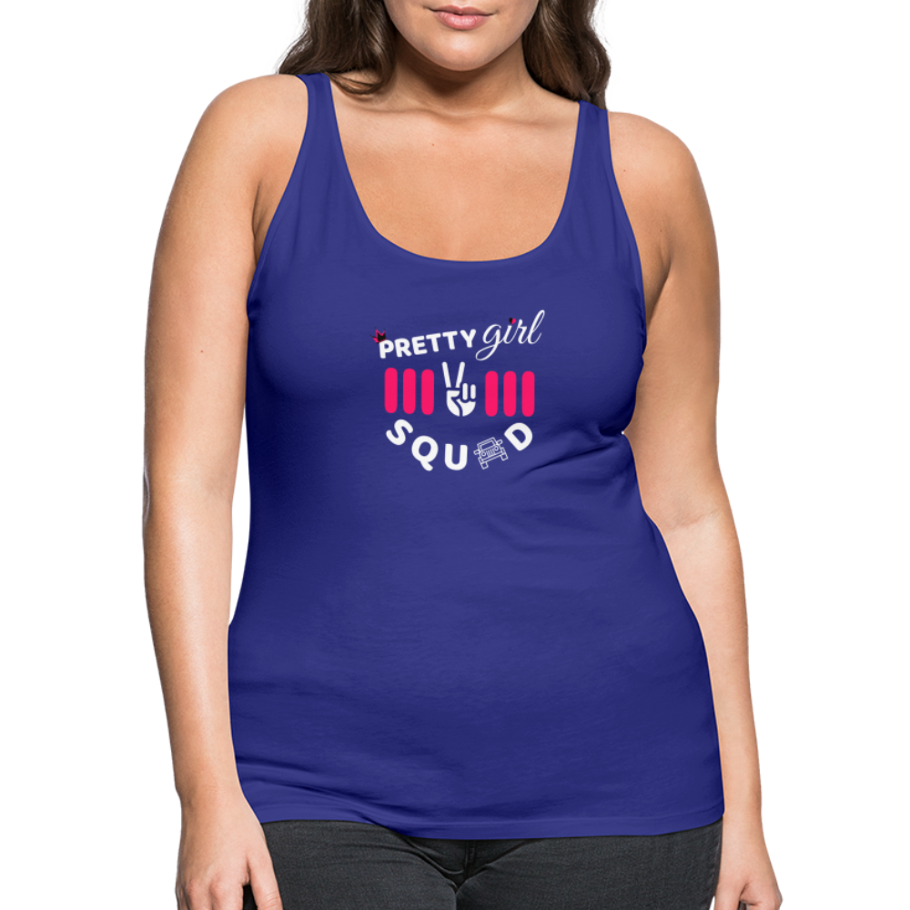 PGJS Logo Women’s Premium Tank Top - royal blue