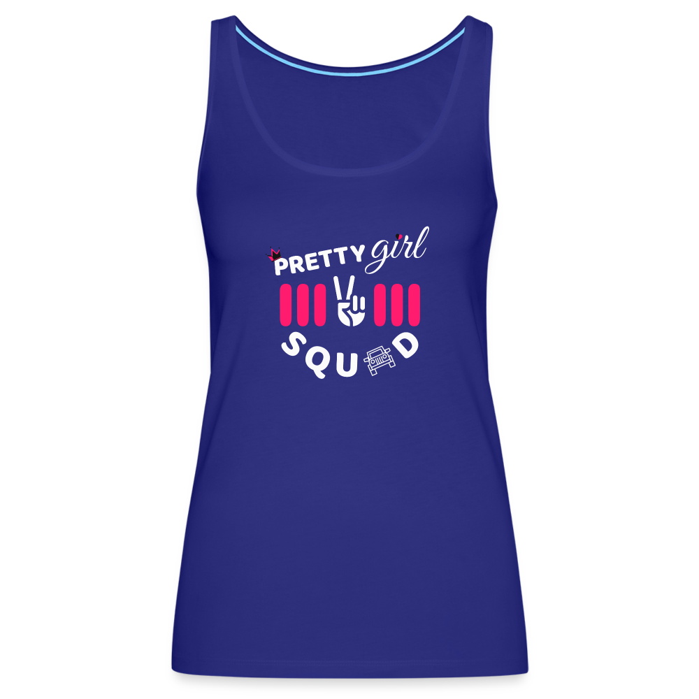 PGJS Logo Women’s Premium Tank Top - royal blue