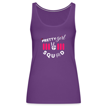 PGJS Logo Women’s Premium Tank Top - purple