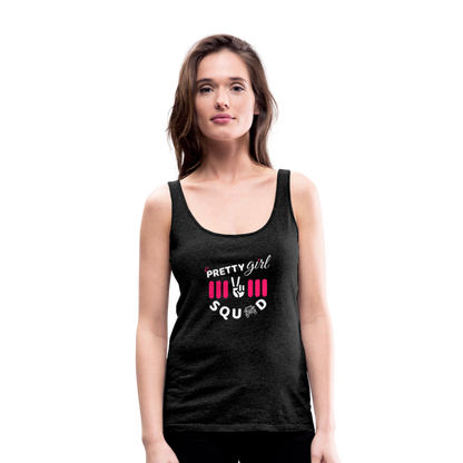 PGJS Logo Women’s Premium Tank Top - charcoal grey