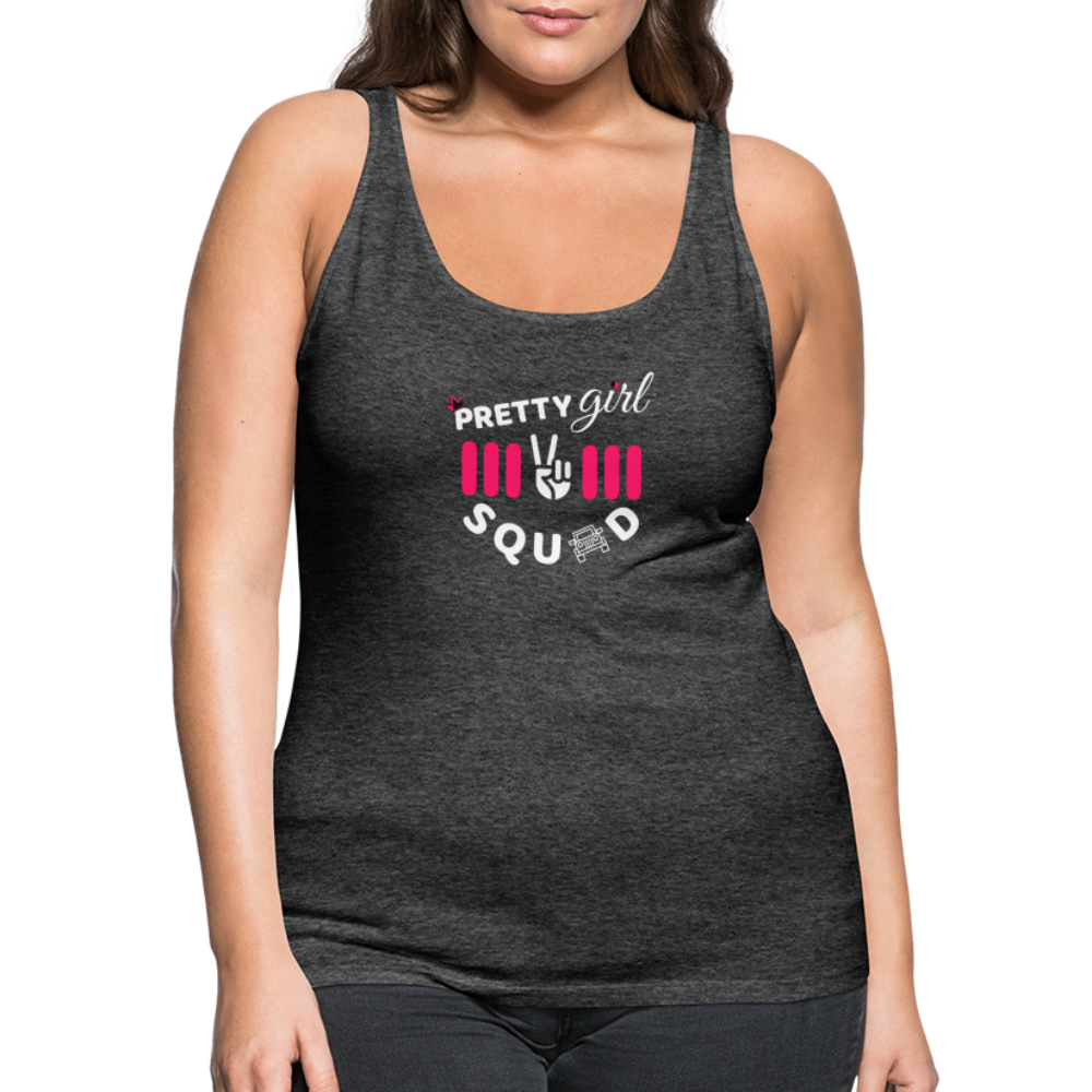 PGJS Logo Women’s Premium Tank Top - charcoal grey