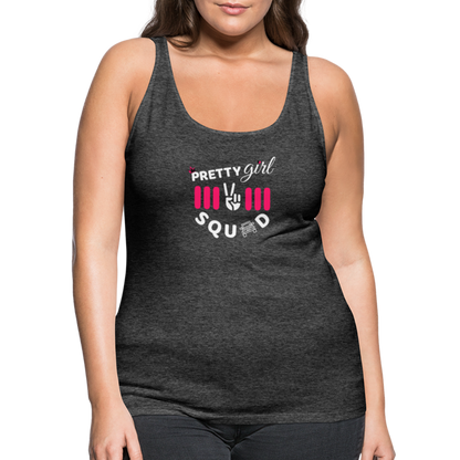 PGJS Logo Women’s Premium Tank Top - charcoal grey