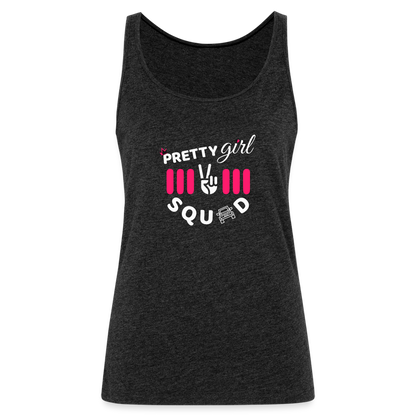 PGJS Logo Women’s Premium Tank Top - charcoal grey