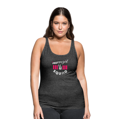 PGJS Logo Women’s Premium Tank Top - charcoal grey