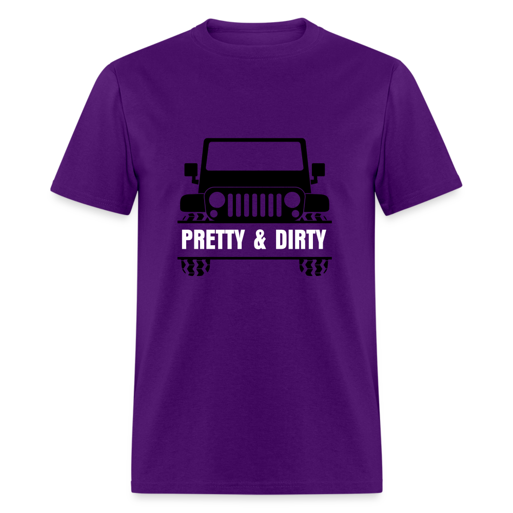 Dirty & Pretty Tee - purple