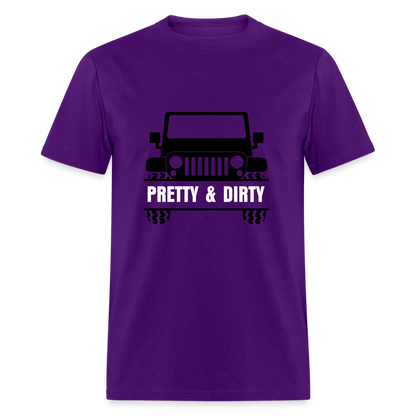 Dirty & Pretty Tee - purple