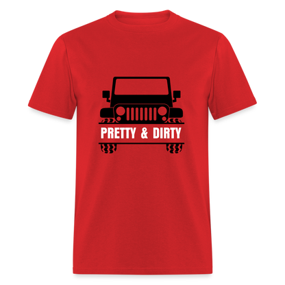 Dirty & Pretty Tee - red