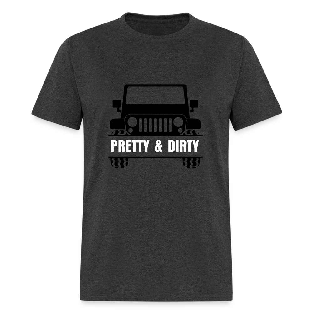 Dirty & Pretty Tee - heather black