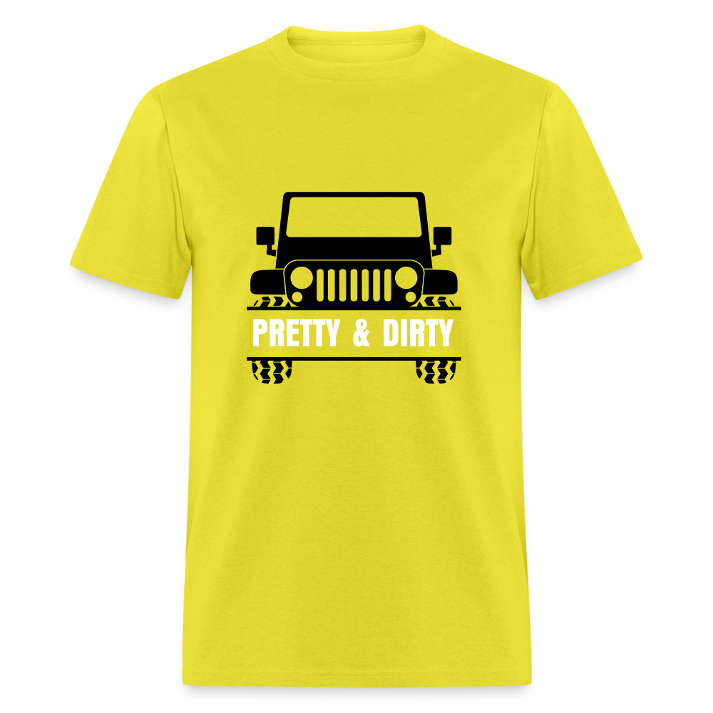 Dirty & Pretty Tee - yellow