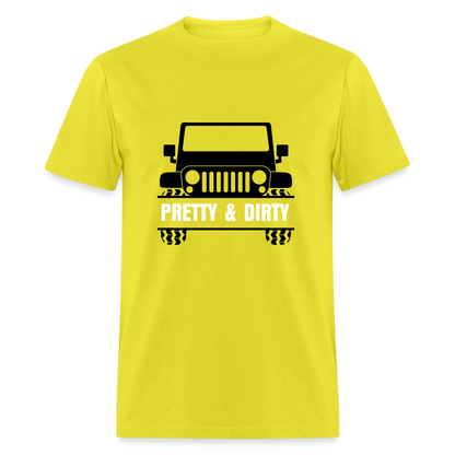 Dirty & Pretty Tee - yellow