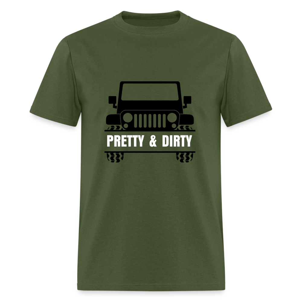 Dirty & Pretty Tee - military green