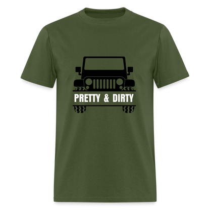 Dirty & Pretty Tee - military green